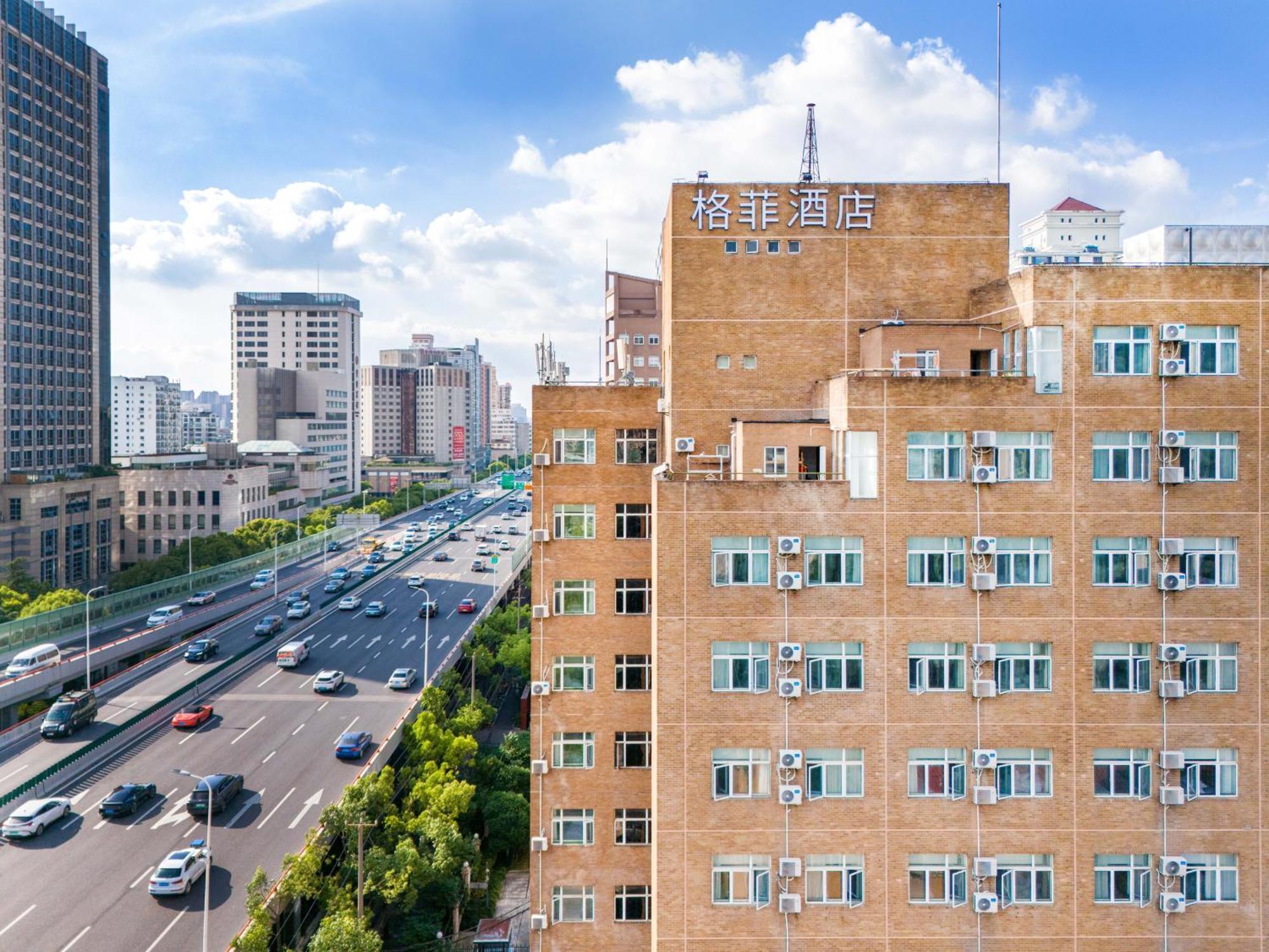 Vx Hotel Shanghai Yixian Road Dabaishu Buitenkant foto