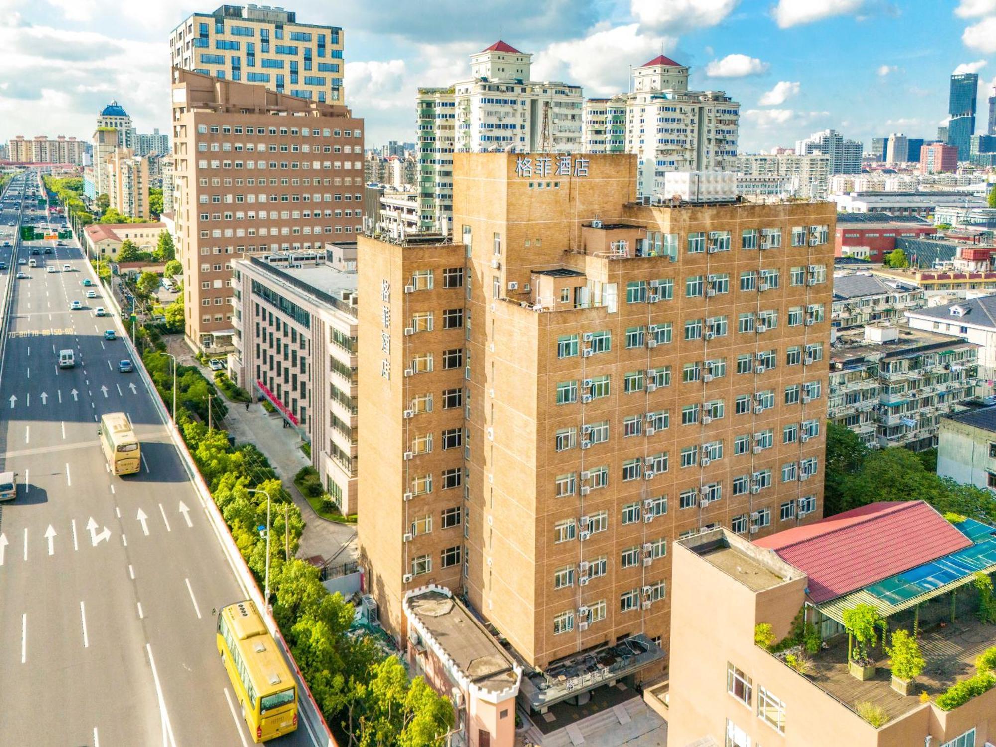 Vx Hotel Shanghai Yixian Road Dabaishu Buitenkant foto