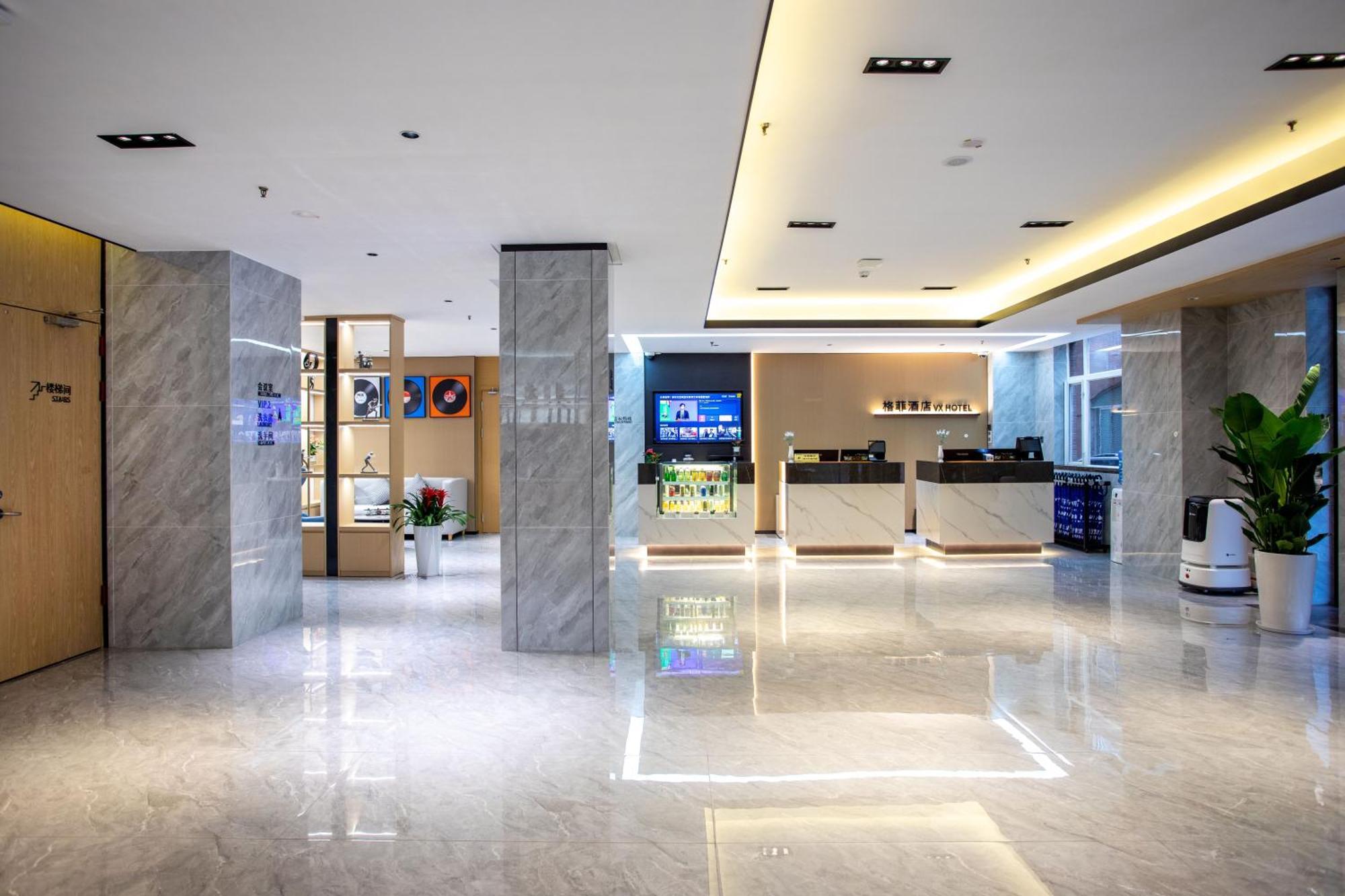 Vx Hotel Shanghai Yixian Road Dabaishu Buitenkant foto
